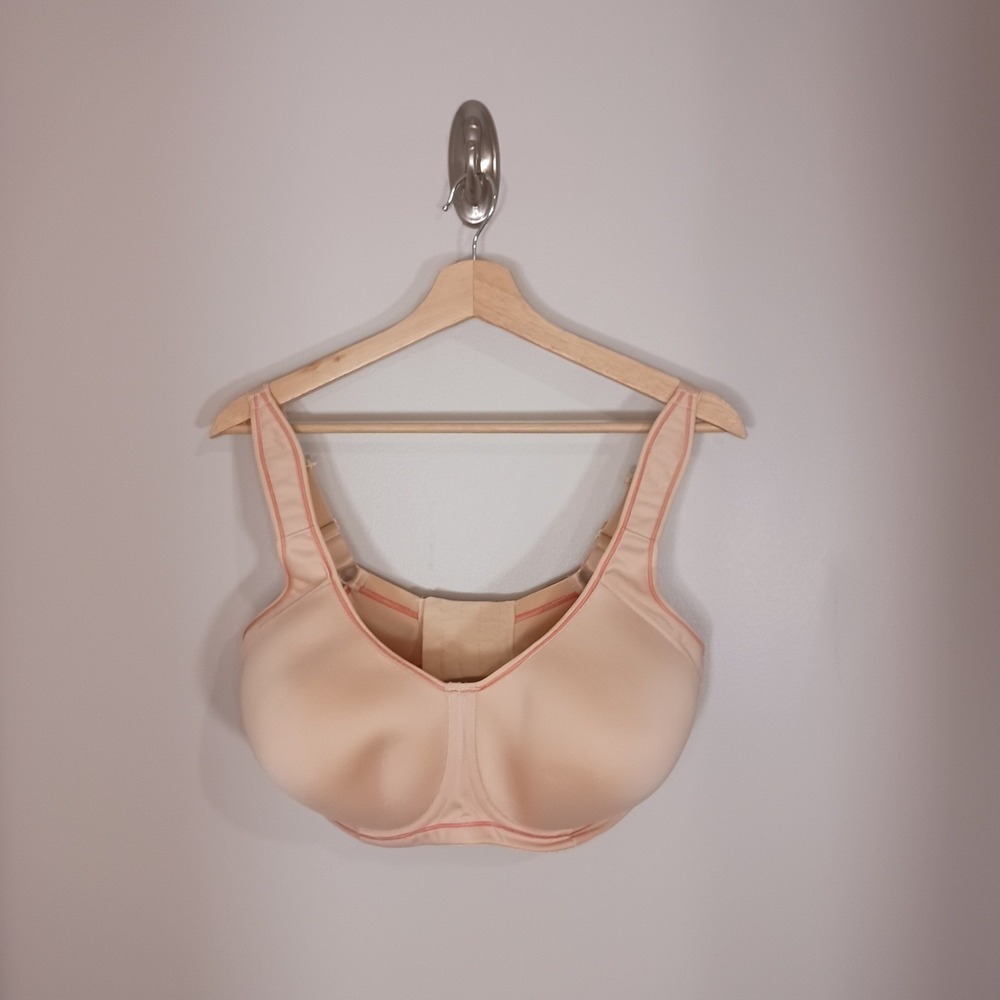 Freya Underwire Bra 38I Beige Full Coverage Support Adjustable Straps